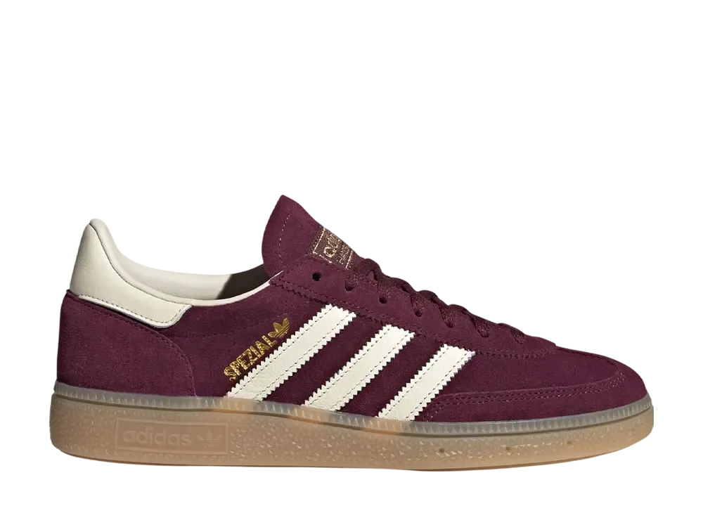 adidas Women's Handball Spezial "Maroon/Cream White/Gold Metallic"
