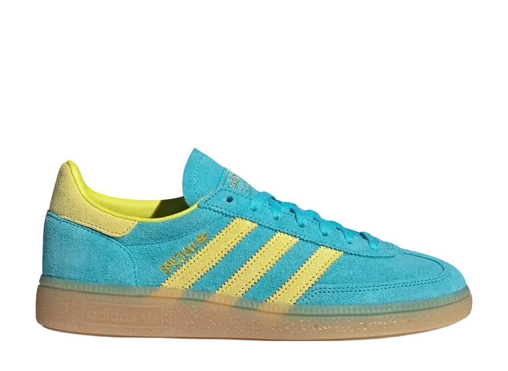 adidas Women's Handball Spezial "Blue Glow/Bright Yellow/Gold Metallic"