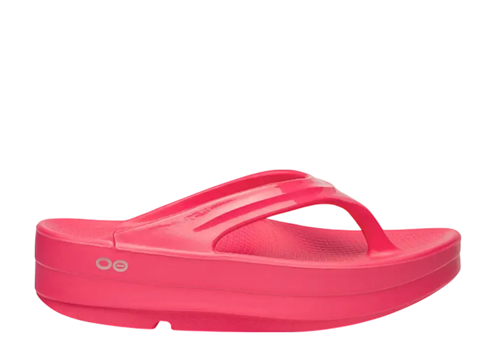 OOFOS Women's OOmega "Neon Berry"