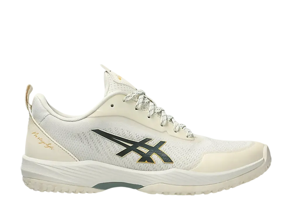 アシックス プレステージライト5 OC ワイド "バーチ/モニュメントブルー"