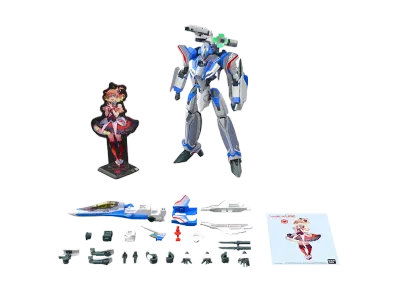 BANDAI "HIGH GRADE" -Macross DELTA- HG 1/100 VF-31J Siegfried (Hayate Immelmann) Deluxe Set