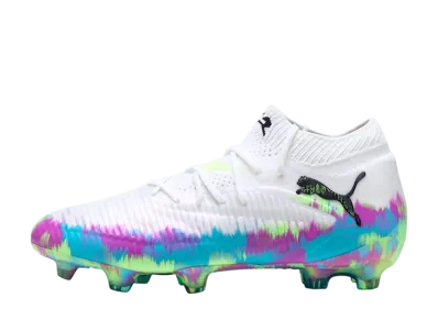 Puma Women's Future 8 Ultimate Brilliance FG "Puma White/Fizzy Apple/Bright Aqua/Pure Magenta"