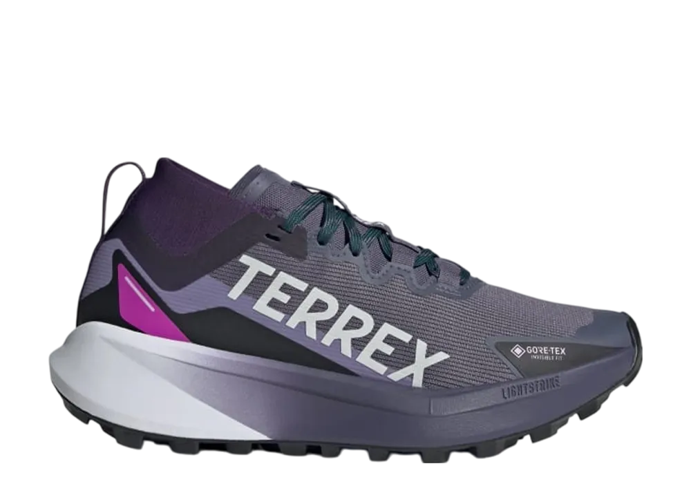 adidas Women's Terrex Agravic GORE-TEX Trail "Preloved Violet/Cloud White/Purple Burst"