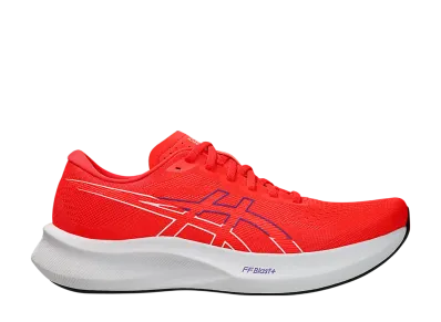 アシックス エボライドスピード3 ワイド "フラッシュレッド/エドパープル"