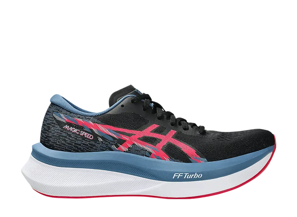 アシックス ウィメンズ マジックスピード4 "ブラック/ウィンターシー"