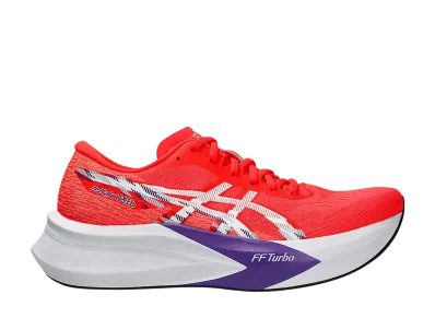 アシックス マジックスピード4 "フラッシュレッド/ホワイト"
