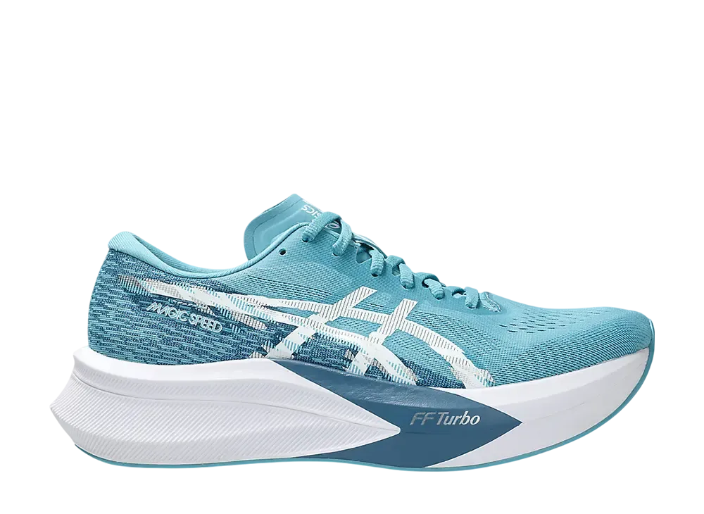  アシックス マジックスピード4 "スティルウォーター/ホワイト"