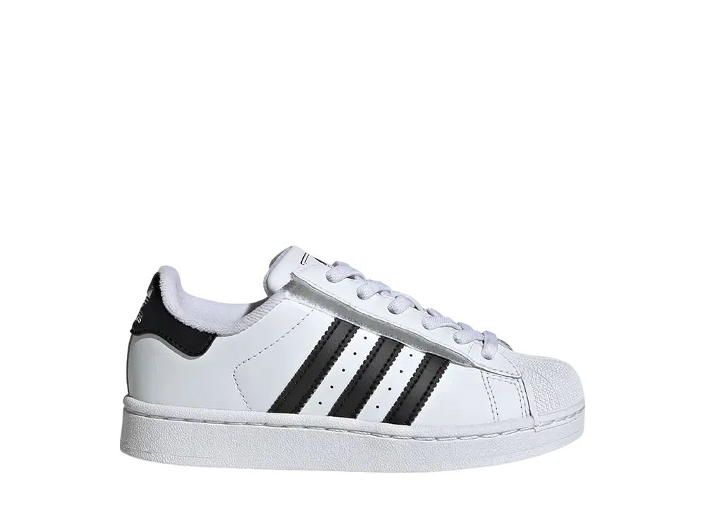 adidas PS Superstar 2 Comfort Closure Elastic Lace "Cloud White/Core Black/Cloud White"