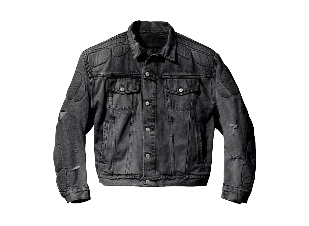 YEEZY GAP Engineered By Balenciaga Padded Denim Jacket "Grey Wash"