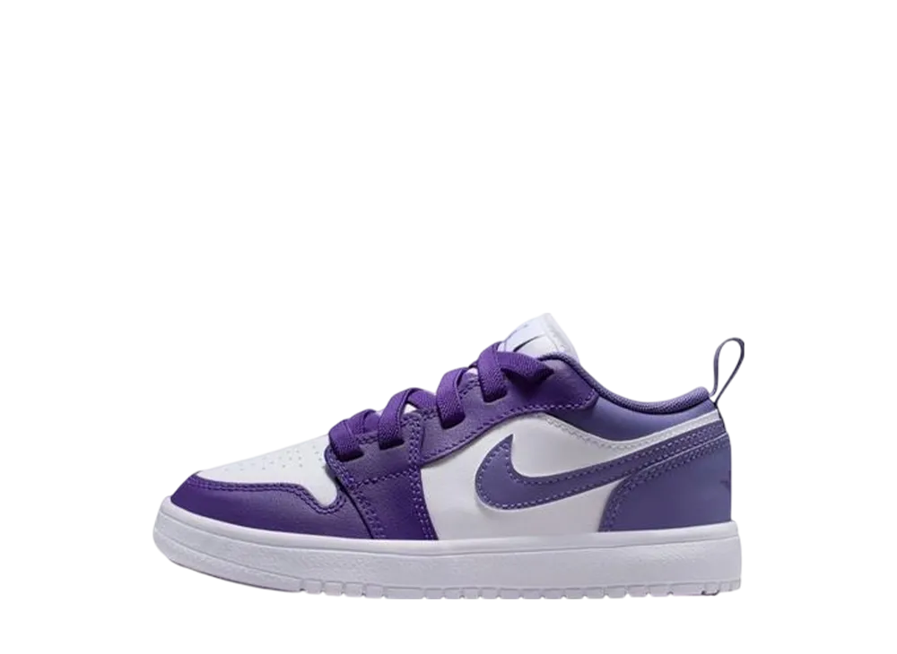 ナイキ PS エアジョーダン1 ロー ALT "コートパープル/ホワイト/ダスティーアメシスト" (キッズ)