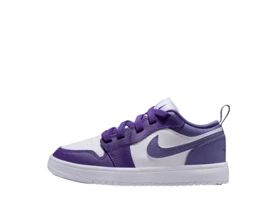 ナイキ PS エアジョーダン1 ロー ALT "コートパープル/ホワイト/ダスティーアメシスト" (キッズ)
