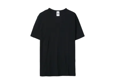 ANDFAMILYS Rib Crew Neck Tee "BK"