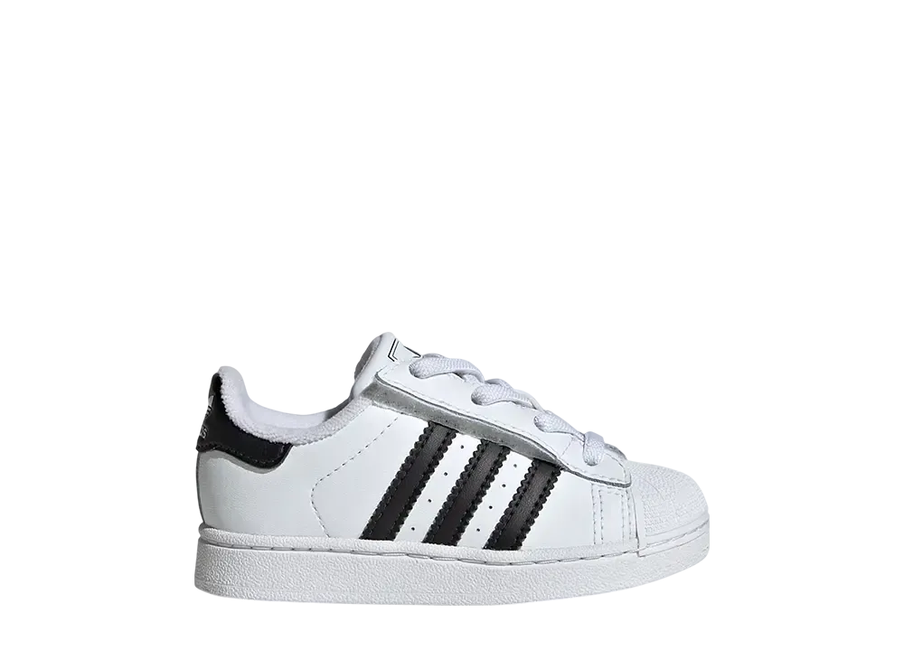 adidas TD Superstar 2 Comfort Closure Elastic Lace "Cloud White/Core Black/Cloud White"