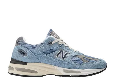 New Balance 991V2 Made in UK Grounded Pastels "Celestial Blue/Faded Denim/Moon Mist"