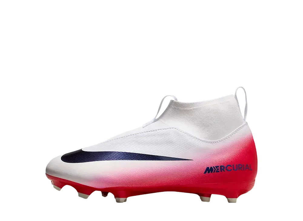 Nike GS Mercurial Superfly 10 Academy LV8 "University Red/Dark Obsidian"