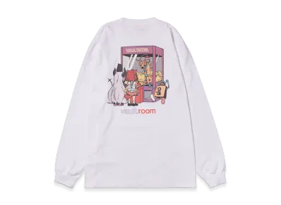 VAULTROOM x LAPKARU L/S Tee "White"