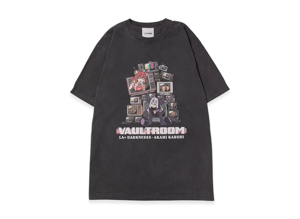 VAULTROOM x LAPKARU Tee "Charcoal"