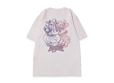 VAULTROOM x LAPKARU Cartoon Tee "Off White"