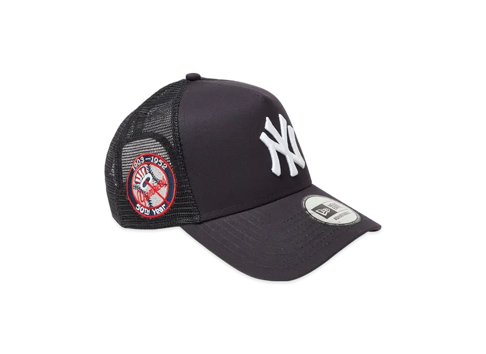 NEW ERA 9Forty A-Frame Tracker MLB Side Patch New York Yankees "Navy"