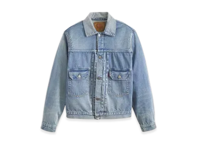 LEVI'S Vintage Clothing 1953 Type II Trucker Jacket "Midium Indigo"