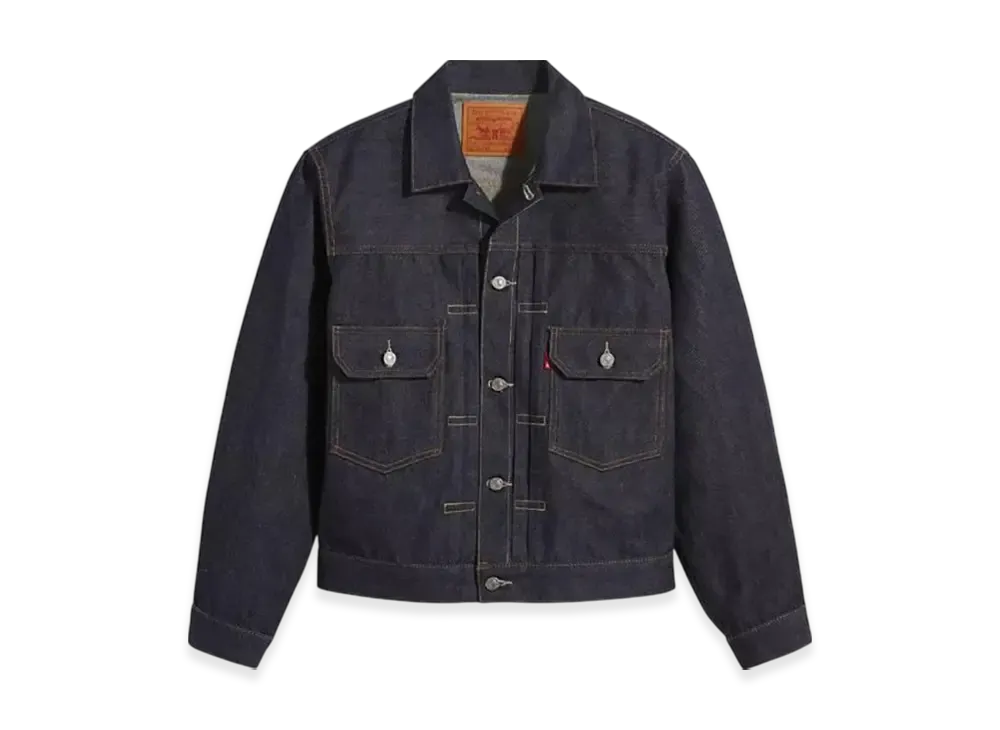 LEVI'S Vintage Clothing 1953 Type II Trucker Jacket Organic "Rigid"