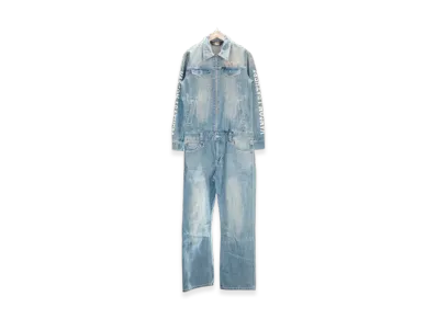 VANSON Wings Star Embroidered Denim Coverall "Indigo B"