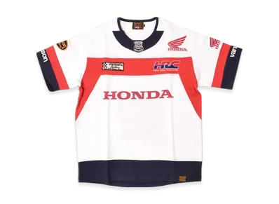 VANSON x HONDA Racing T-shirt "White"