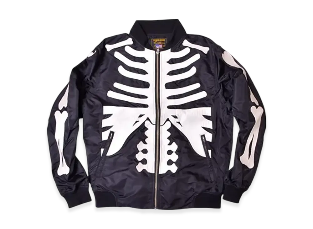 VANSON Nylon Twill Jacket "Black"