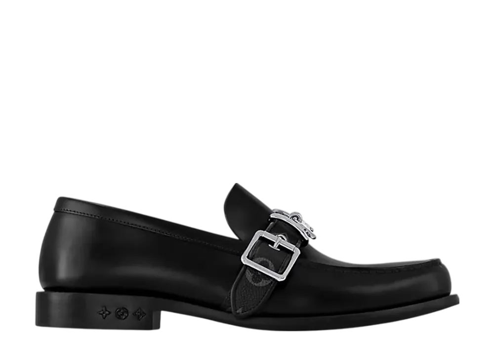 ルイヴィトン ルイ ローファー "ブラック"