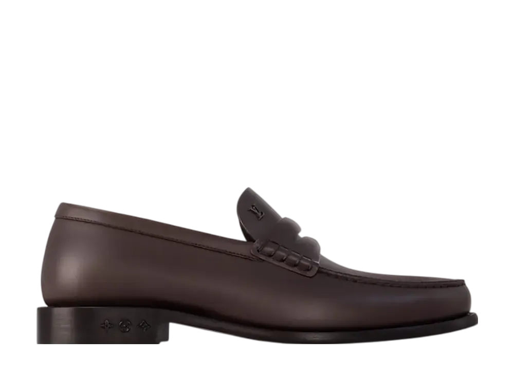 ルイヴィトン ルイ ローファー "モカブラウン"