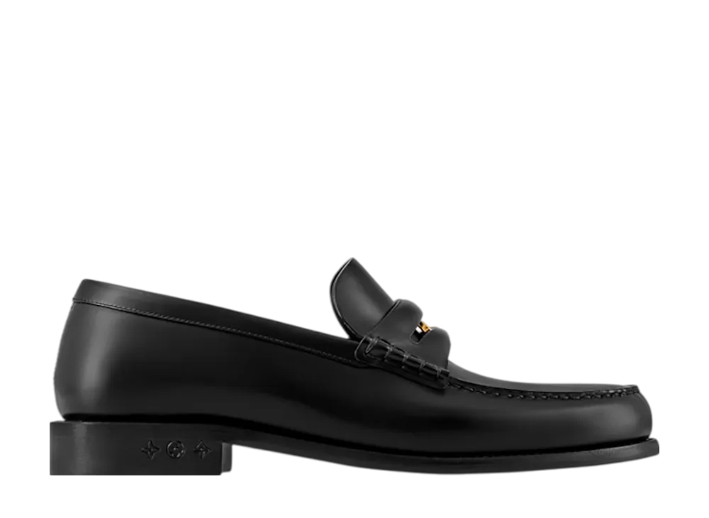 ルイヴィトン ルイ ローファー "ブラック"