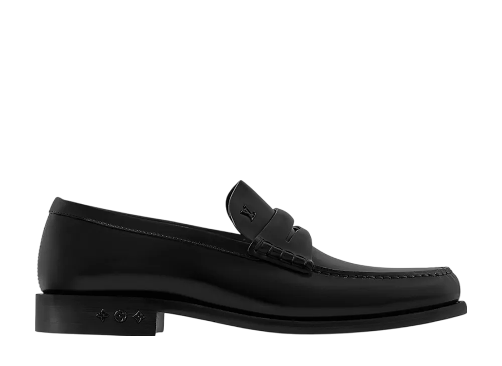 ルイヴィトン ルイ ローファー "ブラック"