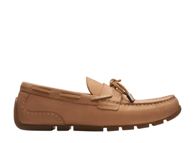 Clarks Oswick Step "Light Tan Suede"