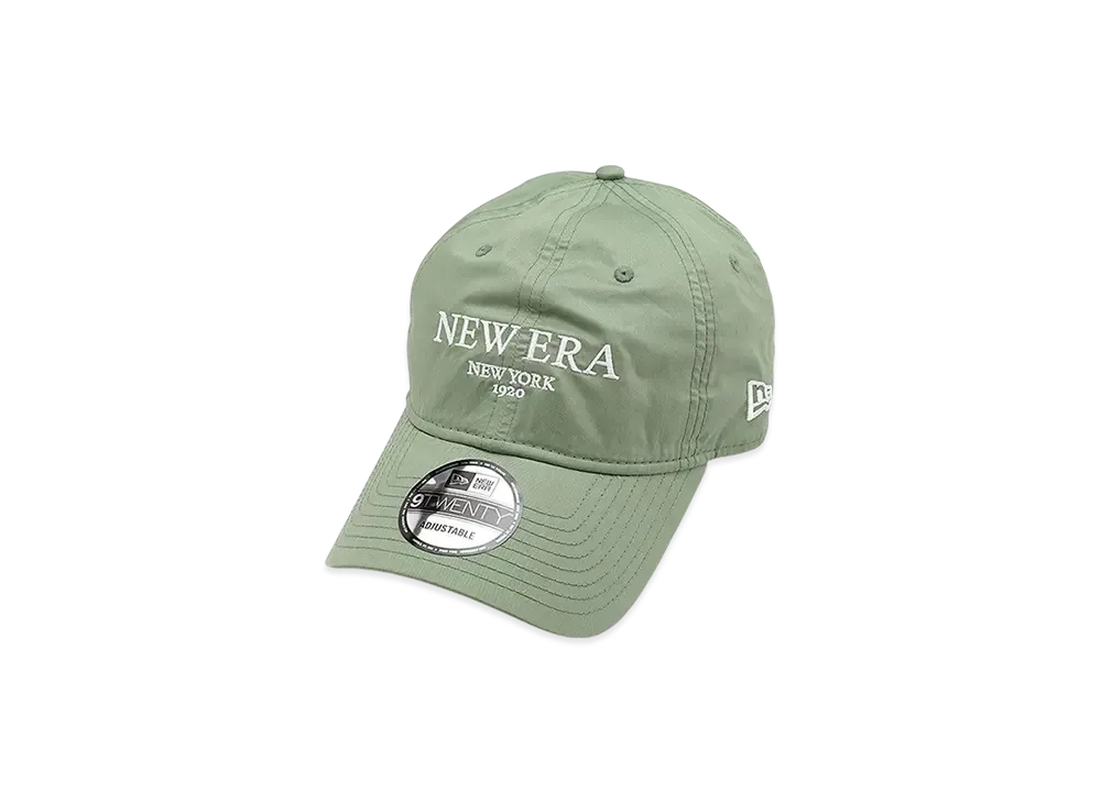 NEW ERA 9Twenty Typewriter Lux Cap "Green"