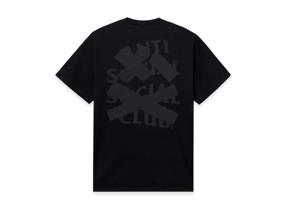 ANTI SOCIAL SOCIAL CLUB I FEEL NUMB Cancelled Tonal Tee "Black"