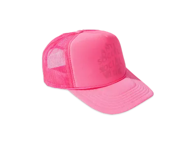 ANTI SOCIAL SOCIAL CLUB I FEEL NUMB Tonal Kkotch Trucker Cap "Neon Pink"
