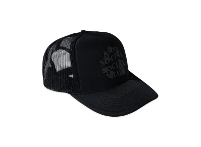 ANTI SOCIAL SOCIAL CLUB I FEEL NUMB Tonal Kkotch Trucker Cap "Black"