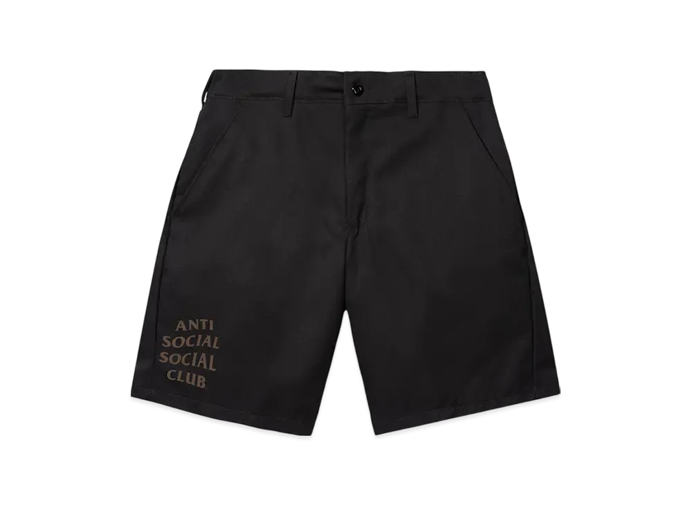 ANTI SOCIAL SOCIAL CLUB I FEEL NUMB Mind Games Work Shorts "Brown"