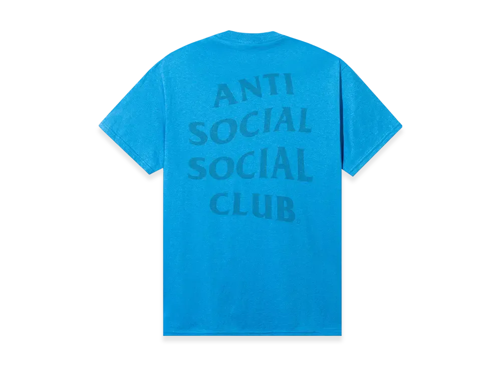 ANTI SOCIAL SOCIAL CLUB I FEEL NUMB Tonal Mind Games Tee "Neon Blue"