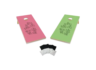 ANTI SOCIAL SOCIAL CLUB I FEEL NUMB Neon Cornhole Set "Multi"