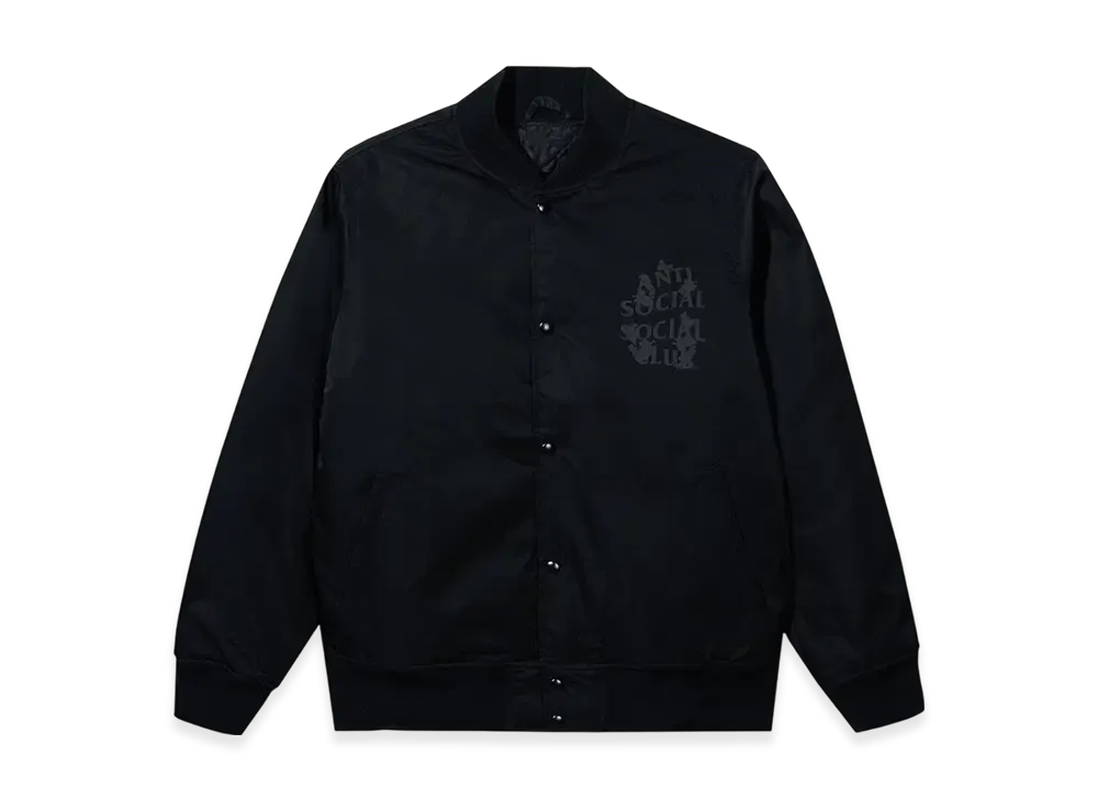 ANTI SOCIAL SOCIAL CLUB I FEEL NUMB Tonal Kkotch Jacket "Black"
