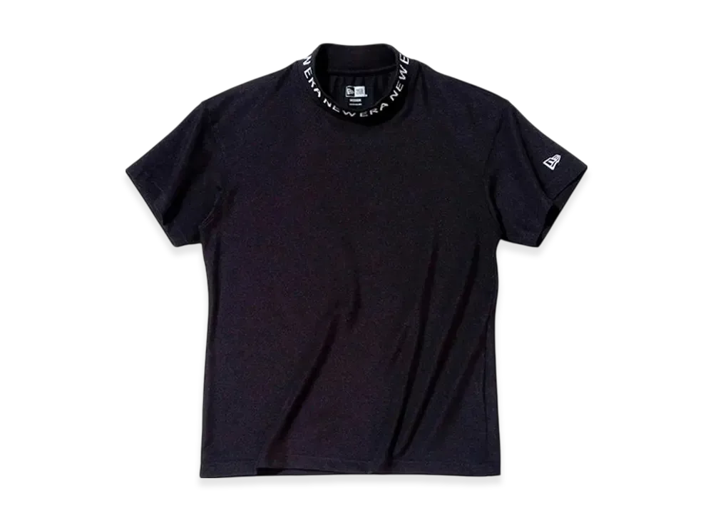 NEW ERA Golf Mid-Neck Performance T-Shirt "Black"