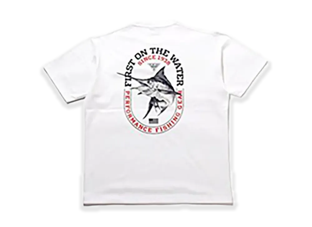 Columbia Tolt Canal Lake Short Sleeve Tee "White"