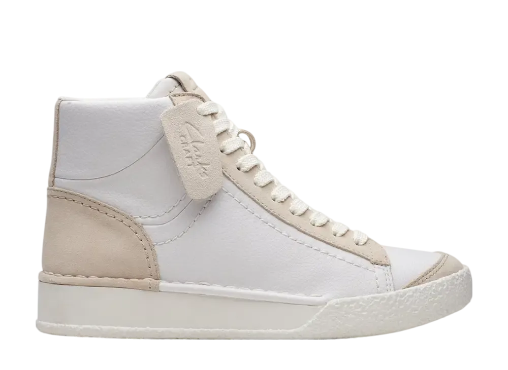 Clarks Women's CraftCup Rise "Off White Combi"