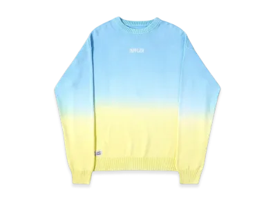 SUPPLIER Gradation Knit "Blue/Yellow"