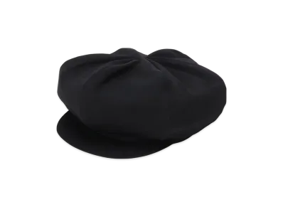 Yohji Yamamoto POUR HOMME Wool Gabardine Casquette "Black"