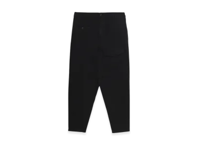 Yohji Yamamoto POUR HOMME Black Scandal Katsuragi No-Tuck Waist String Work Pants "Black"