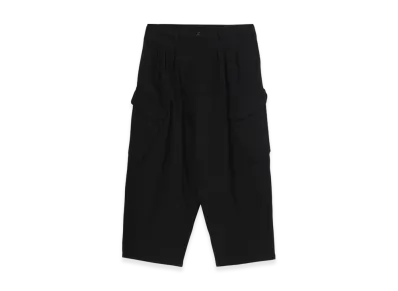 Yohji Yamamoto POUR HOMME Bs Katsuragi 12Tucks Work Pants "Black"