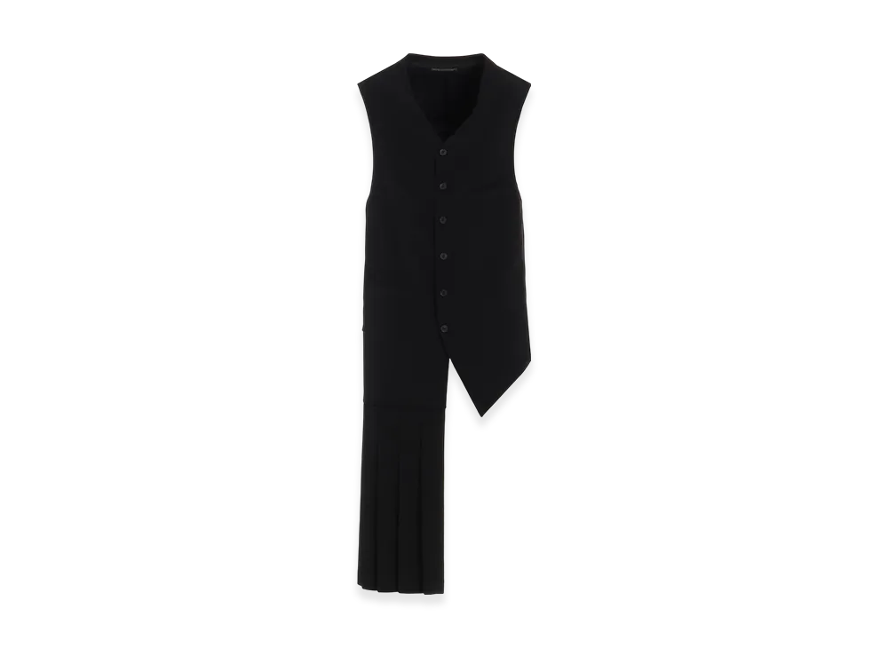 A (未使用に近い)】ヨウジヤマモトプールオム ﾌﾞﾗｯｸ HZ-K14-096 ﾒｯｼｭ