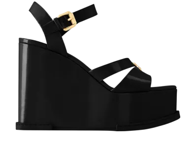 Louis Vuitton Women's Maya Flatform Sandal "Black"